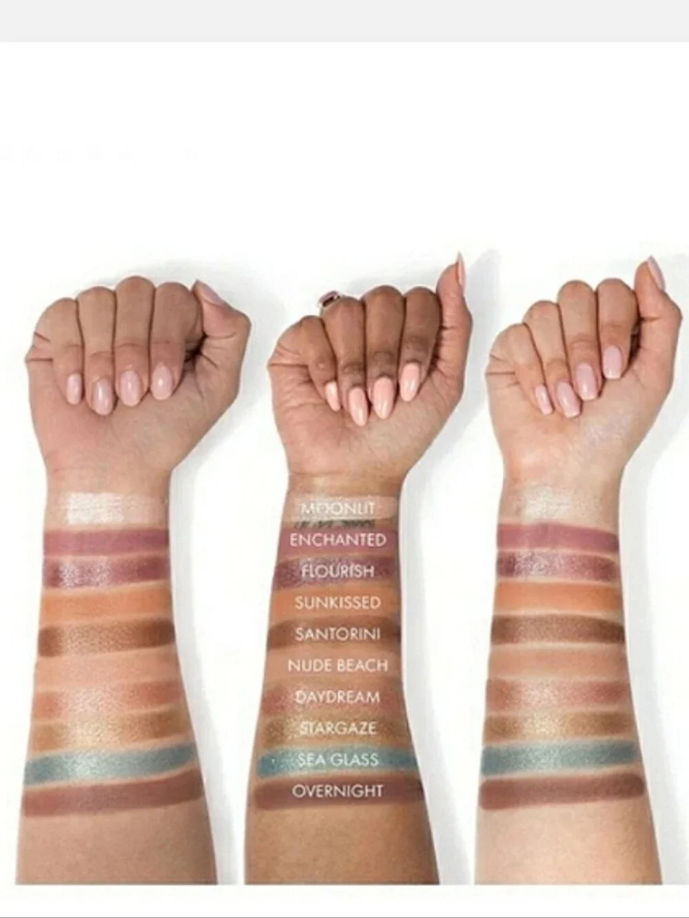 Wander Eyeshadow Palette - 10 Shade Pink & Teal Collection Brand New Full Size
